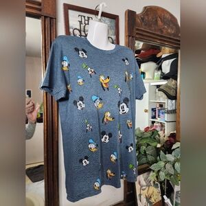 Disney men's Mickey Mouse Graphic T-Shirt - Blue